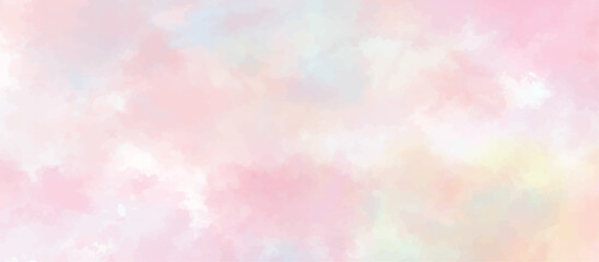 abstract watercolor background .watercolor background with pink and yellow color. Fantasy light red, pink shades watercolor background. subtle watercolor pink yellow gradient illustration.