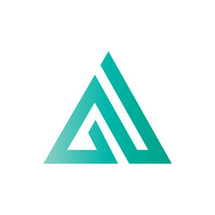 Monogram design vector logo. Monogram initial letter mark A logo design. Monogram design vector logo. Monogram initial letter mark A logo design simple A monogram