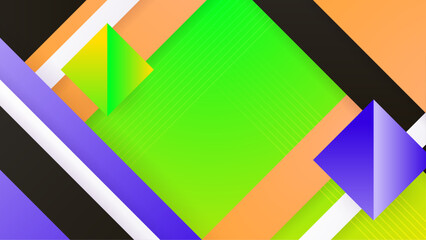 Vector illustration abstract graphic design banner pattern presentation background wallpaper web template. Abstract colorful geometric shapes background.