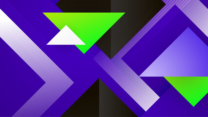 Abstract colorful geometric shapes geometric shape with concept presentation background