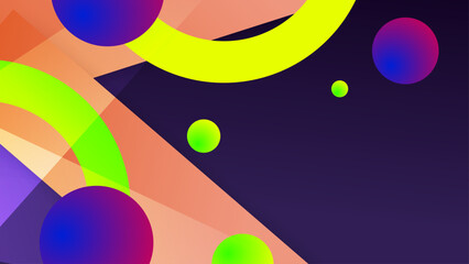 Abstract colorful geometric shapes vector background, for design brochure, website, flyer. Geometric shapes wallpaper for poster, certificate, presentation, landing page