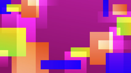 Abstract colorful geometric shapes geometric light line shape with concept presentation background