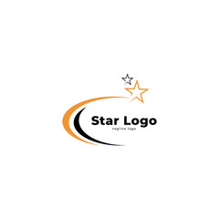 Star Logo Icon Stock Vector Template.