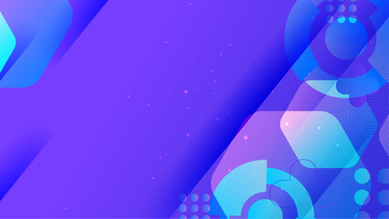 Abstract colorful geometric shapes background vector. Modern diagonal presentation background.