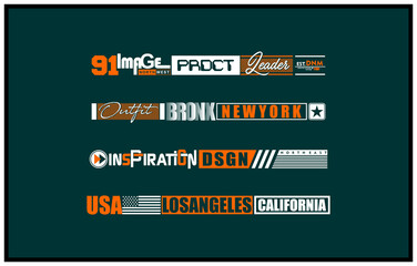 Style design Vector typography for print, perfect for t-shirts design, clothing, hoodies, etc.