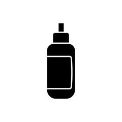 Skin care product silhouette vector illustration design