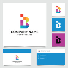 Modern Letter B Logo Design 4