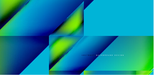 Dynamic triangle design with fluid gradient colors abstract background