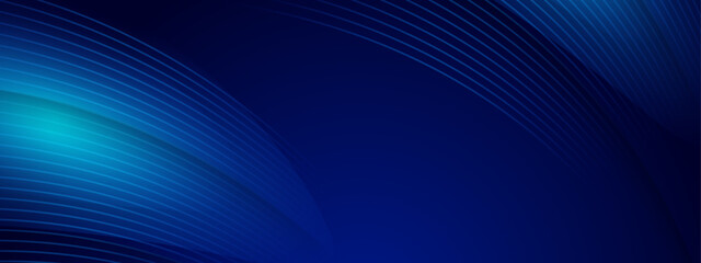 Abstract blue light wave background modern. Concept technology futuristic lines with light effect. Space for text. Motion lines vector design for cover, brochure, book, banner web, advertising