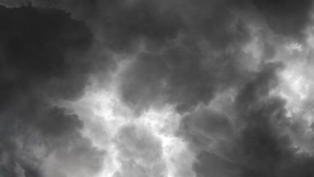 Dark  Sky and  A Thunder-Storm