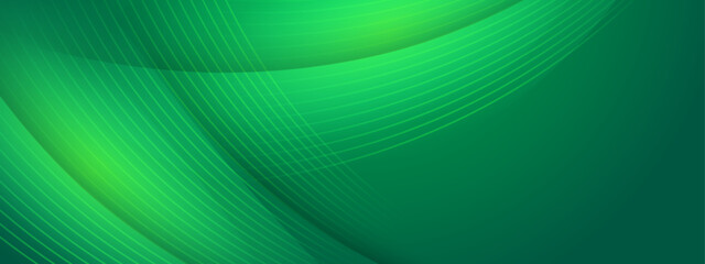 Abstract green light wave background modern. Concept technology futuristic lines with light effect. Space for text. Motion lines vector design for cover, brochure, book, banner web, advertising