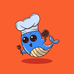 whale cook © raccoontoon