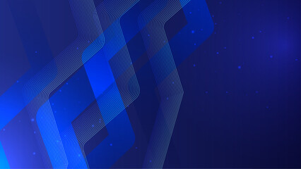 Abstract Modern dark blue line colored poster background. Vector illustration
