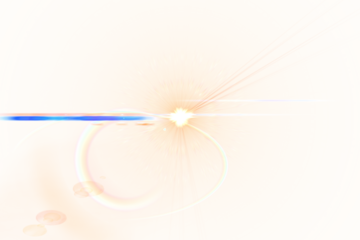 Digital png illustration of light spots and trails on transparent background