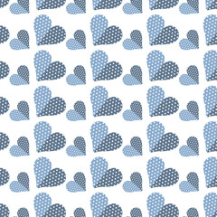 Digital png illustration of blue heart on transparent background