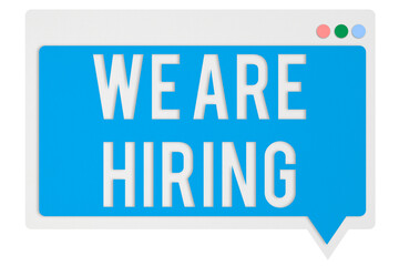 Digital png illustration of blue speech banner on transparent background