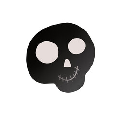 
Cartoon halloween ghost, ghosted spooky in holiday