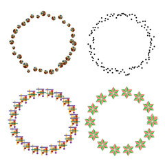 Circles art design for Multiple Uses  