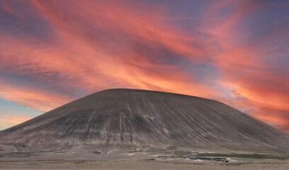 konya karapinar meke mountain, meke lake 2022