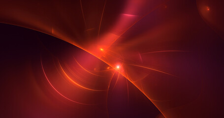 3D rendering abstract fantasy light fractal background
