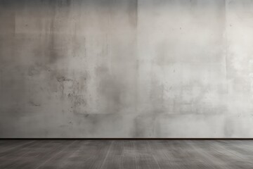 A mockup of a gray concrete wall with no decoration or markings.