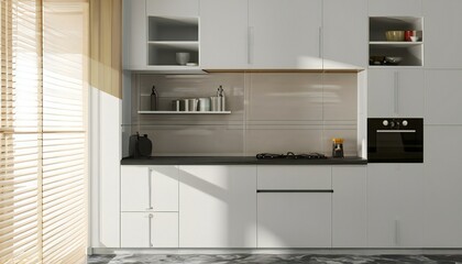 New modern kitchen interior

