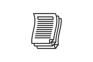document  copy icon  design vector