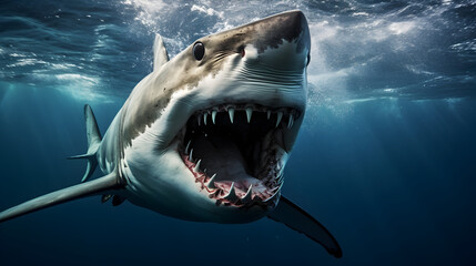 Obraz premium great white shark