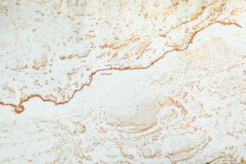 Sand stone with rusty veins like marble texture,