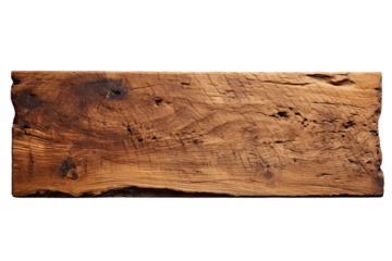 A piece of wood empty sign illustration ,Isolated PNG