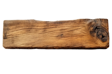 A piece of wood empty sign illustration ,Isolated PNG