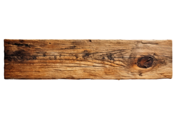 A piece of wood empty sign illustration ,Isolated PNG