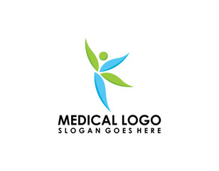 Health Logo Template Design Vector