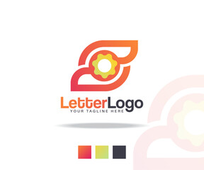 Letter vector logo design