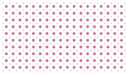 Fototapete Der Raum Muster  polkadot seamless pattern background and texture   © Nuwirana