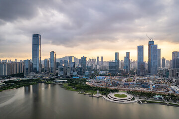 Fototapeta premium Cityscape of Shenzhen, China