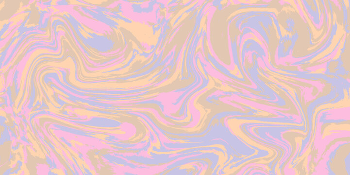 Vibrant liquid marble hologram gradient abstract background.