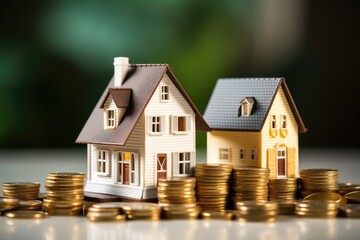 Extract equity or obtain funds from your property using a home equity loan or a HELOC loan. - obrazy, fototapety, plakaty
