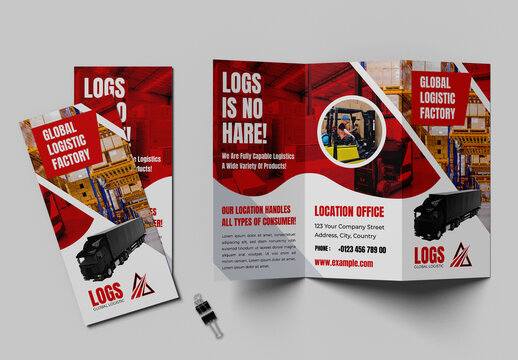 Logistic Tri-Fold Brochure