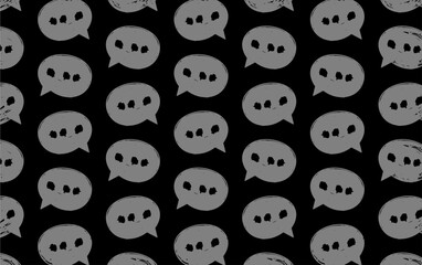 social media and website seamless pattern background