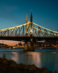 Obraz premium Elisabeth bridge, Budapest