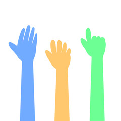 International Youth Day Hand