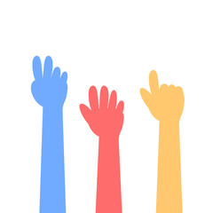 Obraz premium International Youth Day Hand