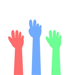 International Youth Day Hand