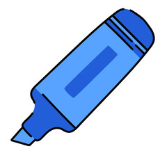 School Equipment Drawn Icon