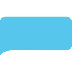 Obraz premium Message speech bubble. Chat icon. Vector illustration