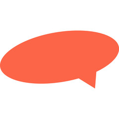 Сomic bubble speech cloud. Pop art retro cartoon sticker. Vector icon illustration