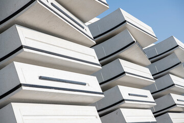 Concret segments pile for tunnel construction