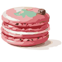 macaroon dessert sweet