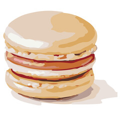 macaroon dessert sweet